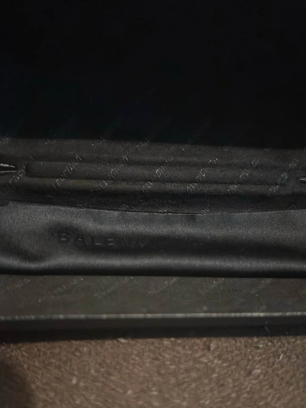 LIKE NEW Balenciaga Gray Square Frame Sunglasses. Comes with hard case & cloth.